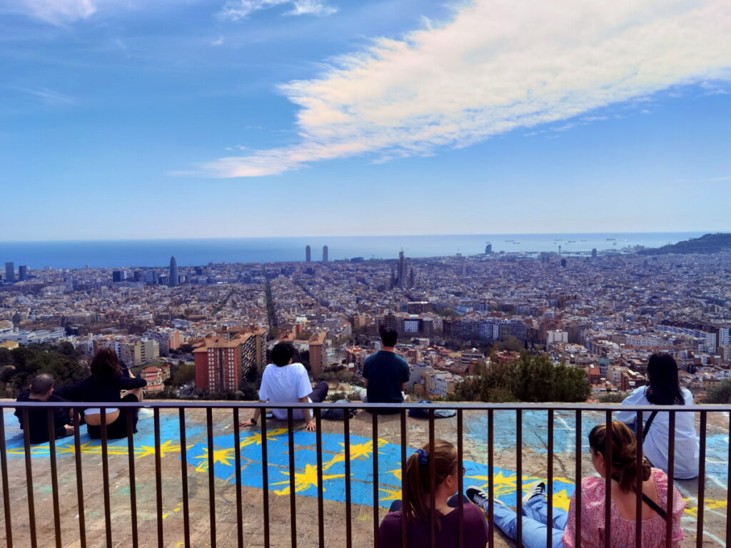 Bunker del Carmel Barcelona - das ist der beliebte Aussichtspunkt